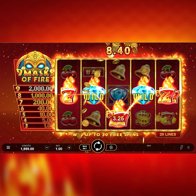 Les secrets du succès dans 9 Masks of Fire révélés, demo 9 masks of fire